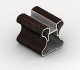 Стандарт, Ручка закрытая, венге темный, 5,4 м  (AS0008.DP540.WDRPV.RA)