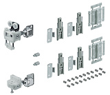 Комплект фурнитуры WingLine L 12 кг, без самозакрывания, левый (ЗАМЕНА 9339386) (9237905)