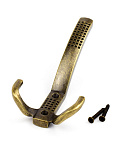 Крючок мебельный трехрожковый бронза античная (HE303DAB)