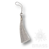 Кисточки для мебельных ручек, серебро/глянцевый хром (TASSEL-10-SILVER)